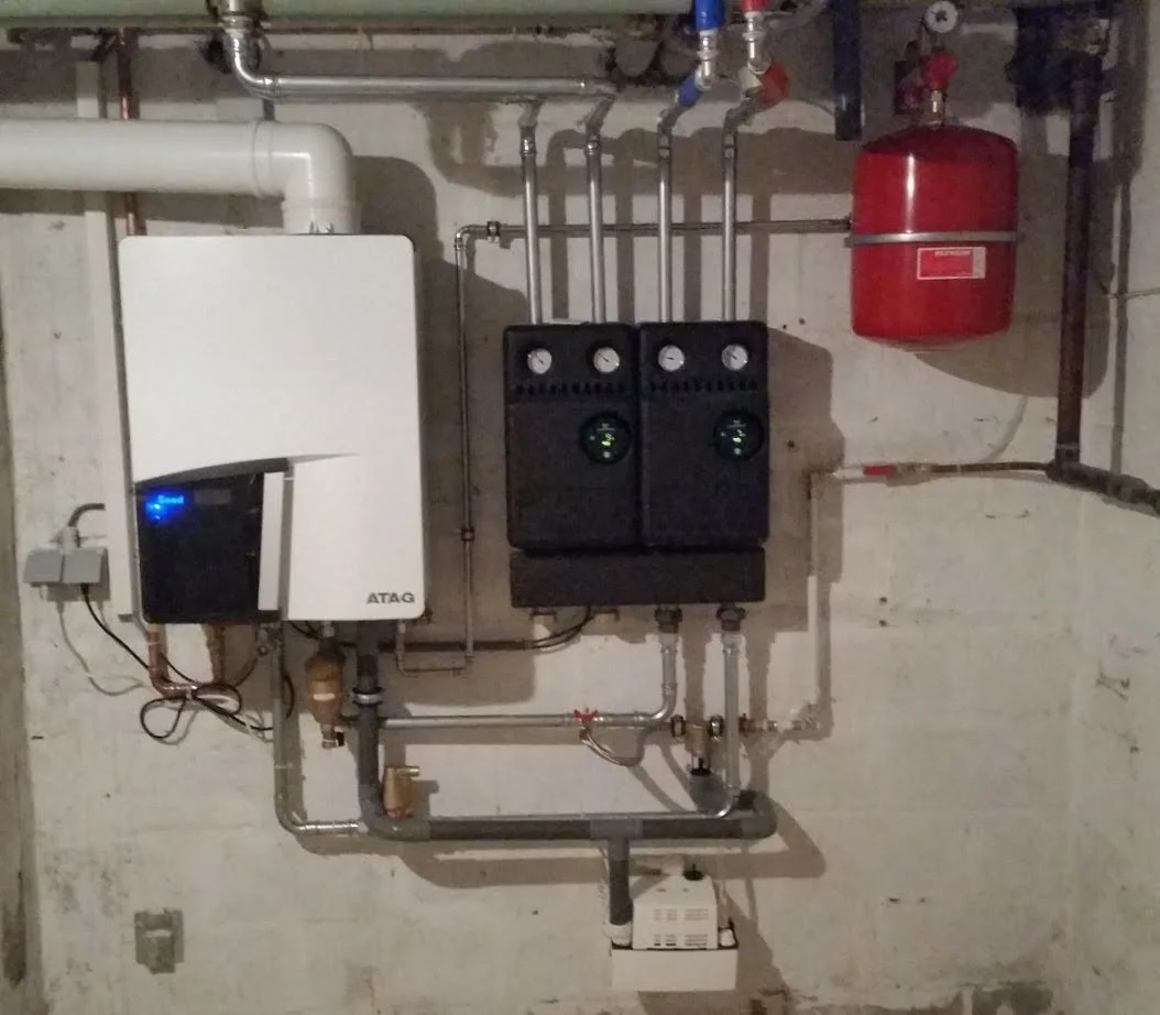 Technische verwarmingsinstallatie